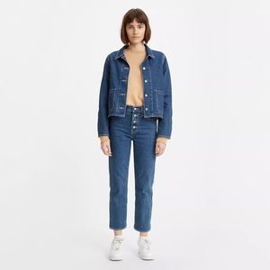 Levi’s Wedgie Fit Straight Utility Jean in Middle Sister
